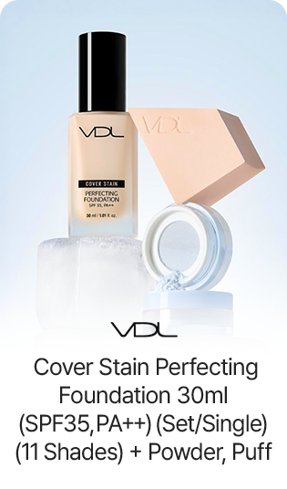 VDL Cover Stain Perfecting Foundation 30ml (SPF35, PA++) (Set/Single) (11 Shades)
