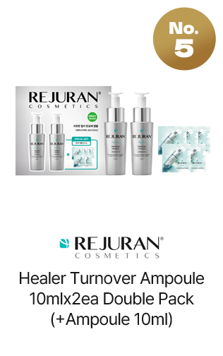 No.5 REJURAN Healer Turnover Ampoule 10mlx2ea Double Pack (+Ampoule 10ml)