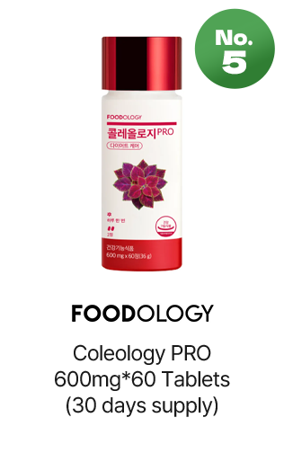No.5 FOODOLOGY Coleology PRO 600mg*60 Tablets (30 days supply)