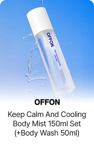 OFFON Keep Calm And Cooling Body Mist 150ml Set (+Body Wash 50ml)