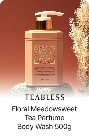 TEABLESS Floral Meadowsweet Tea Perfume Body Wash 500g