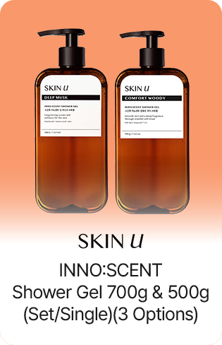 SKIN U INNO:SCENT Shower Gel 700g & 500g (Set/Single)(3 Options)