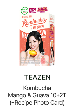 TEAZEN Kombucha Mango & Guava 10+2T (+Recipe Photo Card)