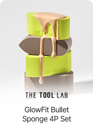 GlowFit Bullet Sponge 4P Set