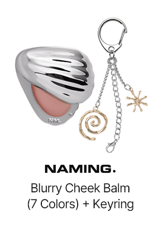 NAMING. Blurry Cheek Balm (7 Colors) + Keyring