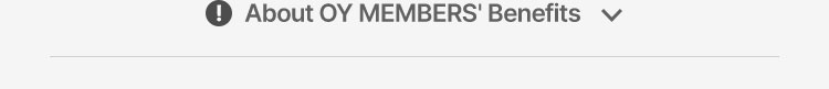 About OY MEMBERS' Benefits