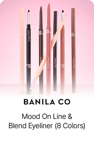 BANILA CO Mood On Line & Blend Eyeliner (8 Colors)