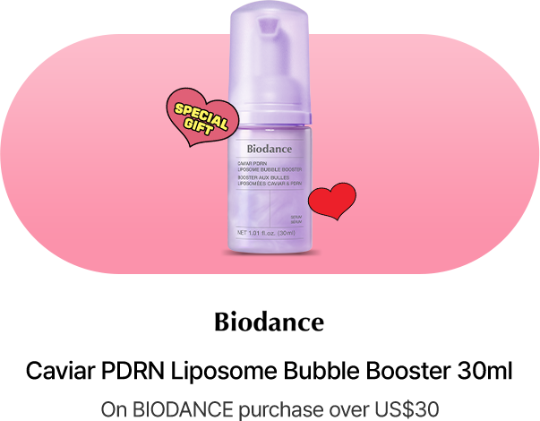Biodance Caviar PDRN Liposome Bubble Booster 30ml On BIODANCE purchase over US$30