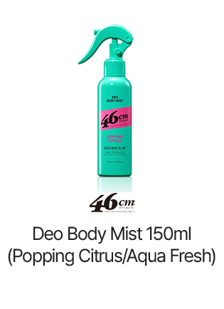 46cm Deo Body Mist 150ml (Popping Citrus / Aqua Fresh)