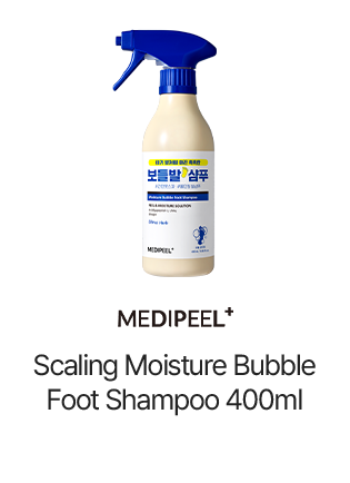 MEDIPEEL+ Scaling Moisture Bubble Foot Shampoo 400ml