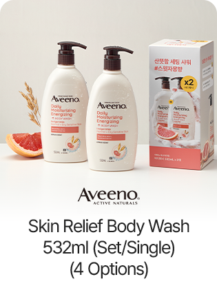 Aveeno Skin Relief Body Wash 532ml (Set/Single) (4 Options)