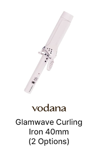 vodana Glamwave Curling Iron 40mm (2 Options)