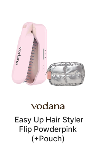 vodana Easy Up Hair Styler Flip Powderpink (+Pouch)