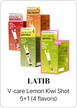 LATIB V-care Lemon Kiwi Shot 5+1 (4 flavors)