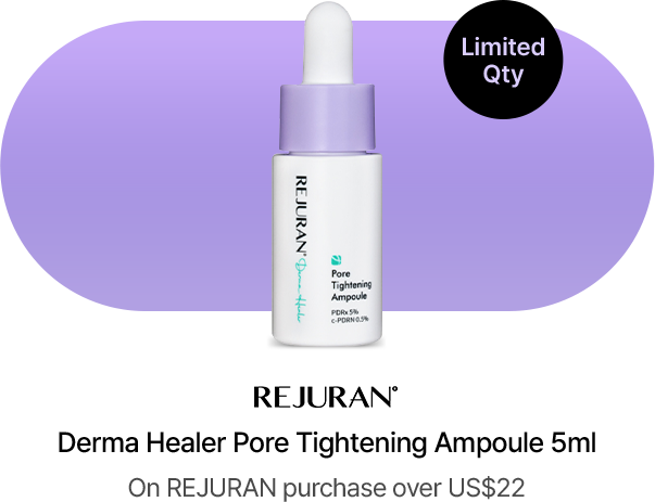 REJURAN Derma Healer Pore Tightening Ampoule 5ml On REJURAN purchase over US$22 (Limited Qty)