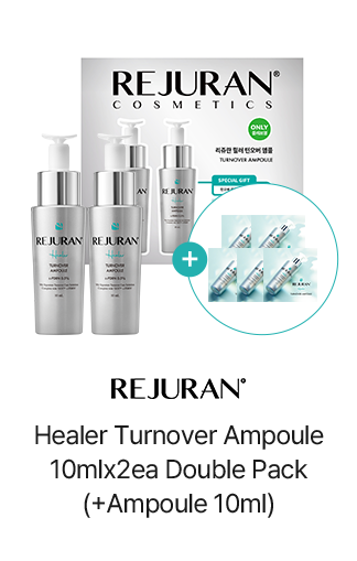 REJURAN Healer Turnover Ampoule 10mlx2ea Double Pack (+Ampoule 10ml)