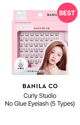 BANILA CO Curly Studio No Glue Eyelash (5 Types)