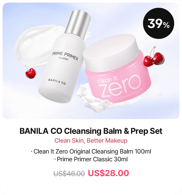 BANILA CO Cleansing Balm & Prep Set