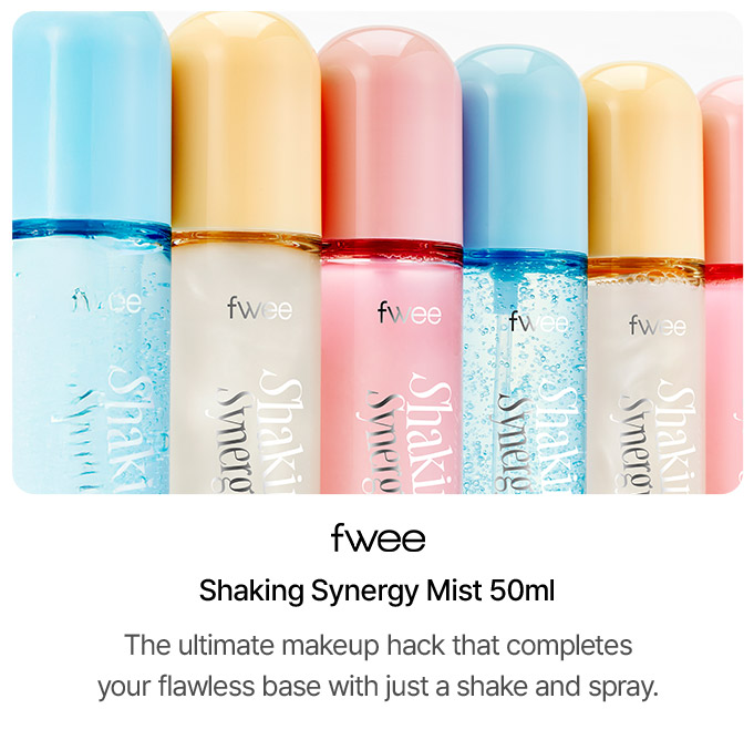 fwee Shaking Synergy Mist 50ml (3 Options)