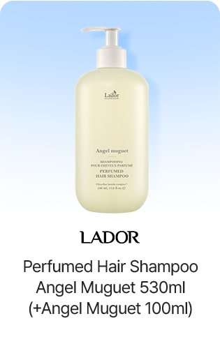 LADOR Perfumed Hair Shampoo Angel Muguet 530ml (+Angel Muguet 100ml)