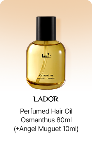 LADOR Perfumed Hair Oil Osmanthus 80ml (+Angel Muguet 10ml)