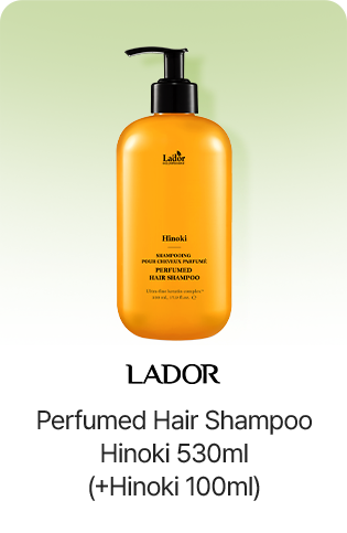 LADOR Perfumed Hair Shampoo Hinoki 530ml (+Hinoki 100ml)