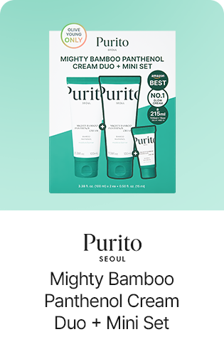 Purito SEOUL Mighty Bamboo Panthenol Cream Duo + Mini Set