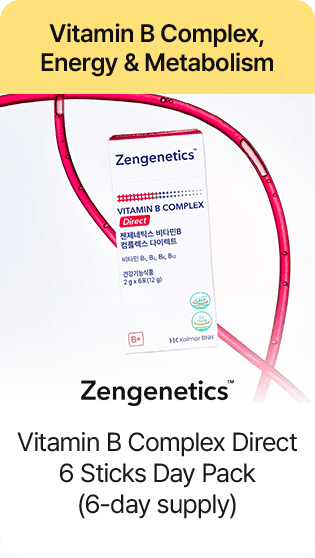 Vitamin B Complex, Energy & Metabolism Zengenetics Vitamin B Complex Direct 6 Sticks Day Pack (6-day supply)