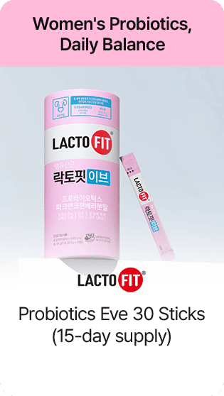 Women's Probiotics, Daily Balance LACTO-FIT Probiotics Eve 30 Sticks (15-day supply)