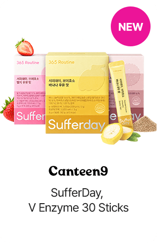 Canteen9 SufferDay, V Enzyme 30 Sticks