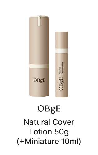 OBgE Natural Cover Lotion 50g (+Miniature 10ml)