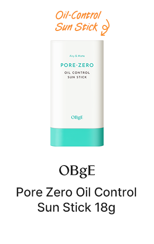 Oil-Control Sun Stick - OBgE Pore Zero Oil Control Sun Stick 18g