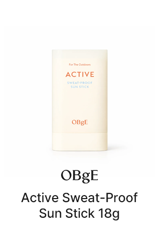 OBgE Active Sweat-Proof Sun Stick 18g