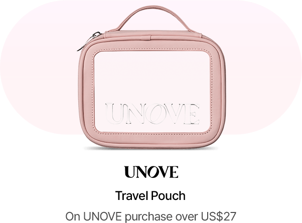 UNOVE Travel Pouch On UNOVE purchase over US$27