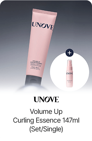 UNOVE Volume Up Curling Essence 147ml (Set/Single)