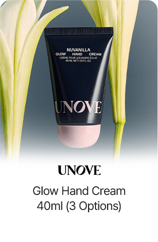 UNOVE Glow Hand Cream 40ml (3 Options)