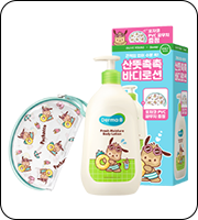 Derma:B Fresh Moisture Body Lotion 500ml Set (Sanrio Collaboration) (+ Pochacco Pouch)