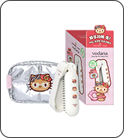 vodana Easy Up Hair Styler Flip Ivory Mood Tanning Kitty Edition (+ Pouch) (Sanrio)
