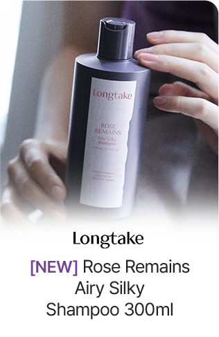 Longtake [NEW] Rose Remains Airy Silky Shampoo 300ml