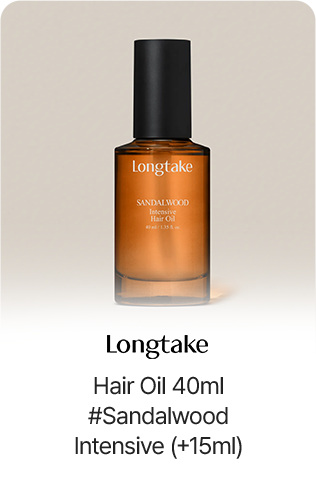Longtake Hair Oil 40ml #Sandalwood Intensive (+15ml)