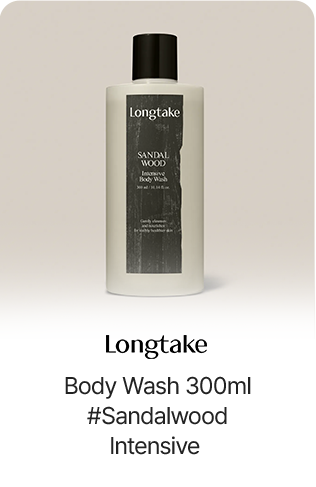 Longtake Body Wash 300ml #Sandalwood Intensive