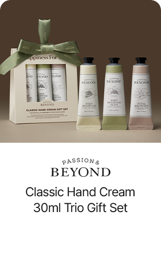 PASSION & BEYOND Classic Hand Cream 30ml Trio Gift Set