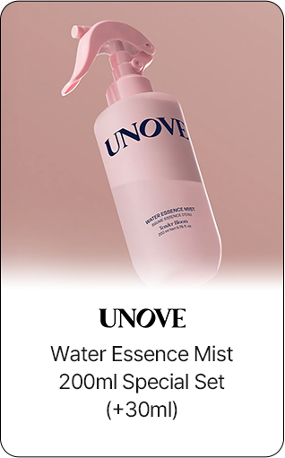 UNOVE Water Essence Mist 200ml Special Set (+30ml)