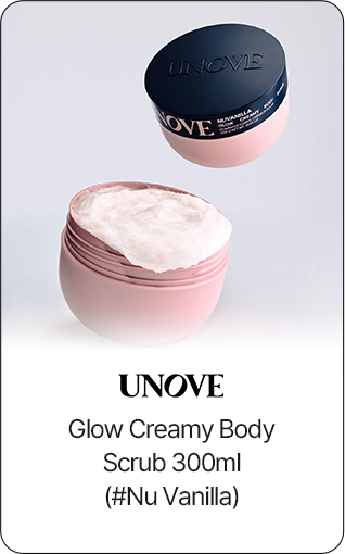 UNOVE Glow Creamy Body Scrub 300ml (#Nu Vanilla)