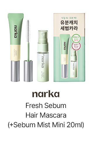 narka Fresh Sebum Hair Mascara (+Sebum Mist Mini 20ml)
