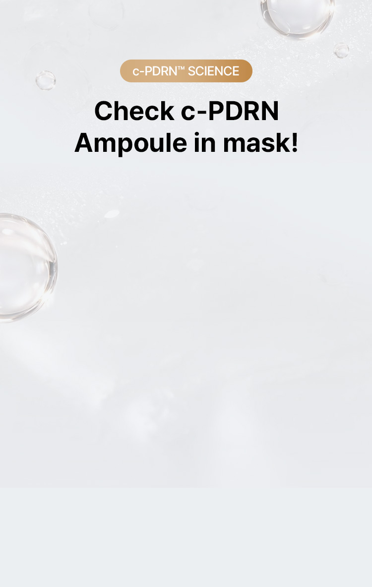 c-PDRN™ Science – Check c-PDRN Ampoule in mask!