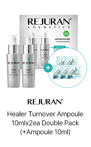 REJURAN Healer Turnover Ampoule 10mlx2ea Double Pack (+Ampoule 10ml)