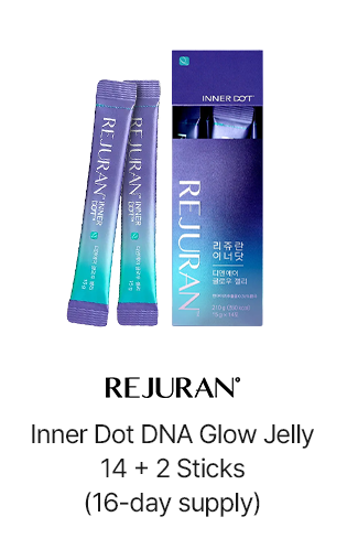 REJURAN Inner Dot DNA Glow Jelly 14 + 2 Sticks (16-day supply)