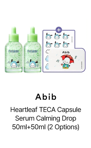 Abib Heartleaf TECA Capsule Serum Calming Drop 50ml+50ml (2 Options)