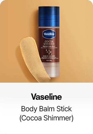 Vaseline Body Balm Stick (Cocoa Shimmer)